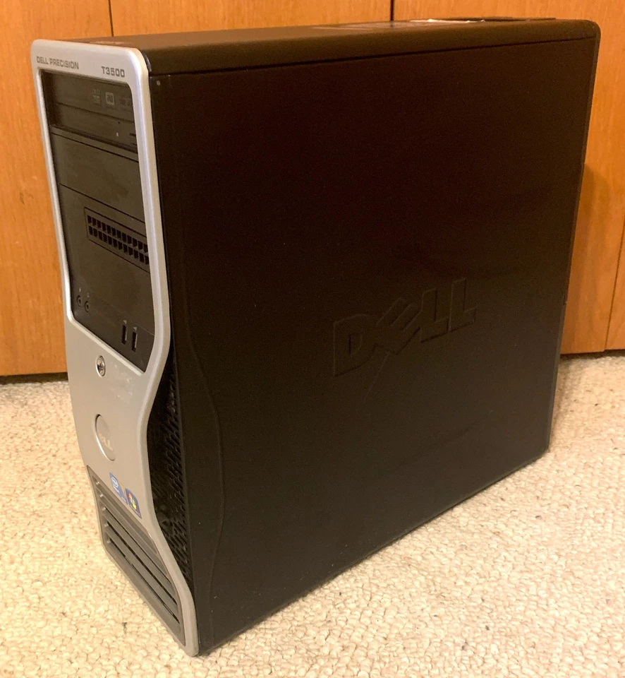 Dell Precision Workstation T3500 Intel Xeon W3530 2.80Ghz CPU 2GB RAM 250GB RAID - Image 3 of 4