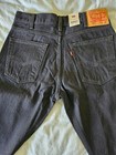 Levis 517 Boot Cut Black Jeans 31x34 New w/Tags — photo 3