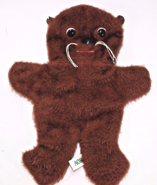 AGS Vintage Plush Sophie BEAVER Hand Puppet Toy 13" Rare eBay