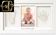 Baby Hand and Footprint Kit - Baby Footprint Kit, Newborn Keepsake Frame, Baby H