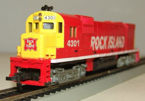 HO 1:87 TYCO ALCO 430 DUMMY ROCK ISLAND DIESEL LOCOMOTIVE NO MOTOR (L10)