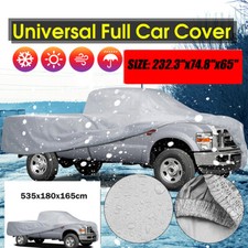 For Pickup Truck Cover Outdoor Breathable Waterproof Sun Uv Rain Dust Protection