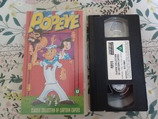 POPEYE CLASSIC COLLECTION OF CARTON CAPERS VHS EXCELLENT Condition FREE POST 132
