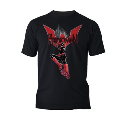 DC Comics Batwomen Logo Eingang Offizielles Herren T-Shirt