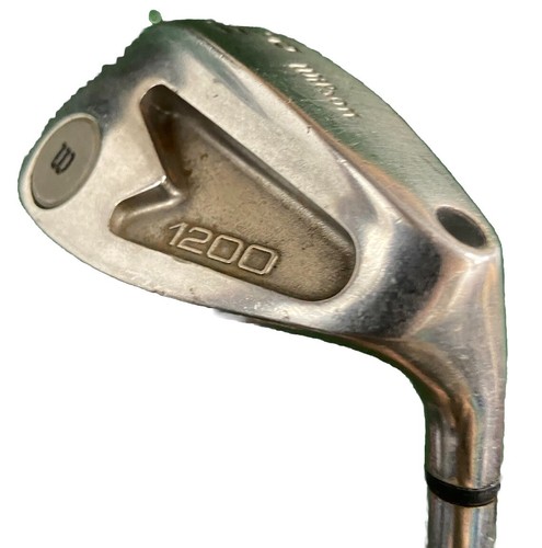 Wilson 1200 Pitching Wedge Regular Twist Steel 35.5" RH Men's With Vintage Grip - Picture 7 of 14
