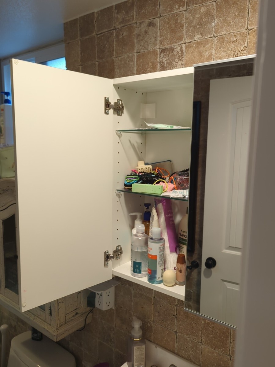 NEW IN BOX Ikea LILLÅNGEN Mirror Bathroom cabinet w/ 2 doors