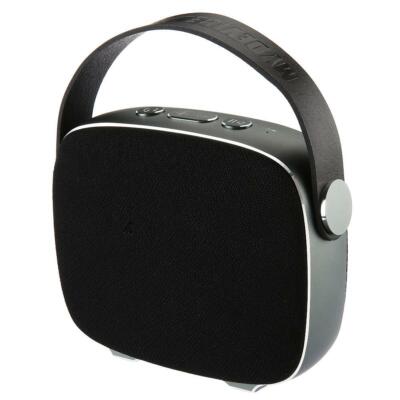 Bluetooth Lautsprecher REMAX RB-M6 Schwarz Silber | Tragbares Wireless Audio