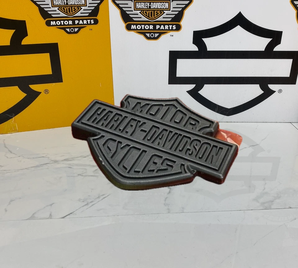 Emblema de tanque de combustible de gasolina genuino Harley Sportster 49ers derecha e izquierda OEM Foto 4 de 4