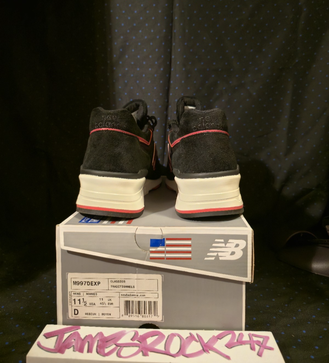 New Balance 997DEXP Sz 11.5 USA 998 Kith Joe's 992 991v2 Bronson