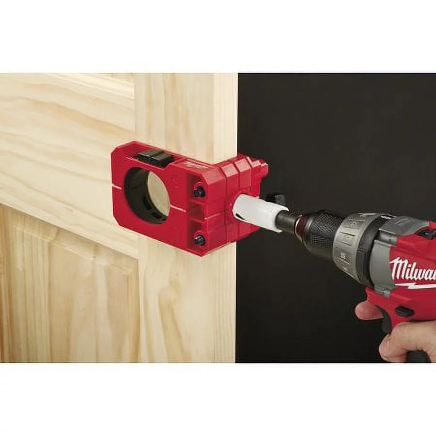 Hole Saw Door Lock Kit Installation Guide Auto Centering Drill Guide
