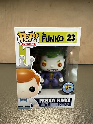 Funko POP! Freddy Funko 23 as The Joker SDCC 2013 LE 200 pcs | eBay
