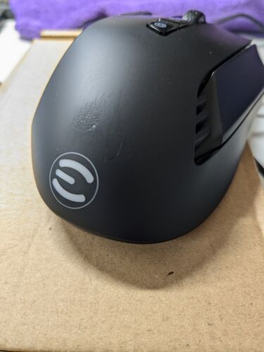 EVGA X15 MMO Gaming Mouse Wired Black Customizable 16000 DPI, MISSING PACKAGING - Picture 5 of 5