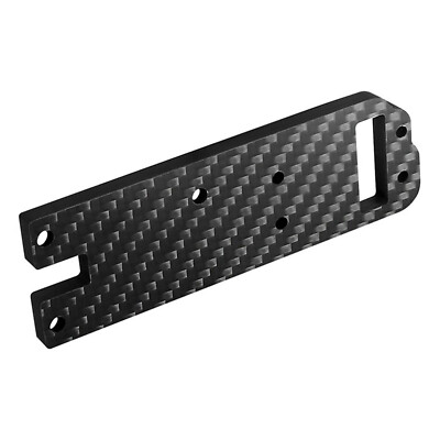 For TEKNO 1/10 4WD MT410 4X4 Carbon Fiber Rear Second Floor Plate Support Plate