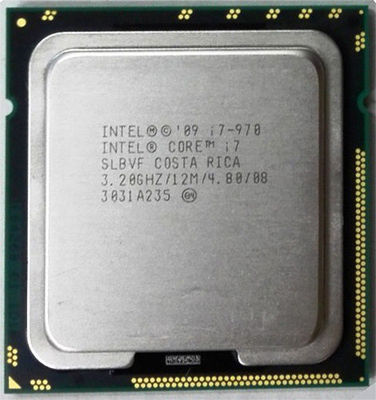 CPU core i7 4個セット⑫ Free shipping Intel Core i7-970 Processor 12M Cache 3.20 GHz SLBVF