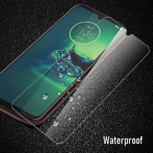 For Motorola Moto G8 Plus XT2019 Clear 9H Tempered Glass Screen Guard Protector - Picture 8 of 8
