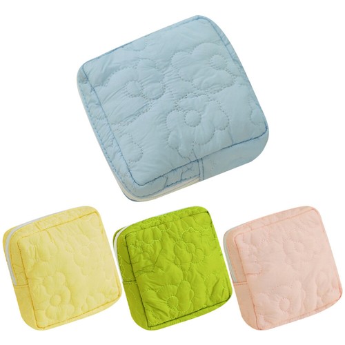 4 Pcs Sanitary Napkin Pack Menstrual Pads Storage Girls Period Bag
