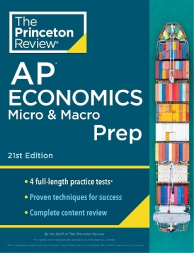 The Princeton Re Princeton Review AP Economics Micro & Macro Prep,  (Tascabile)