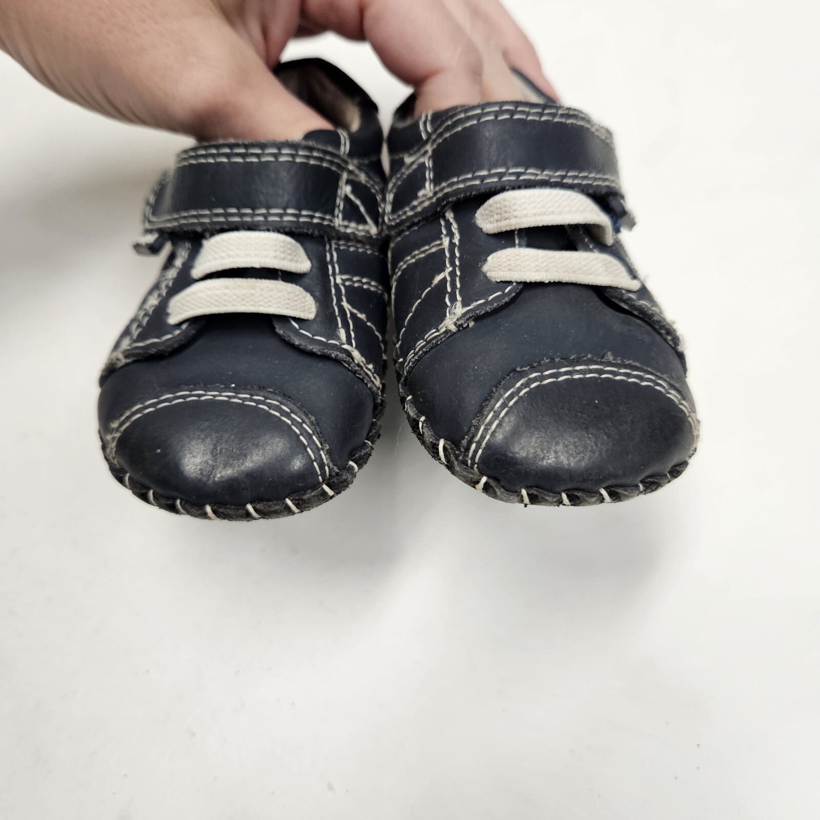 SAOLA Scarpe pedipede piedi nudi neonato bambino suola morbida taglia 6 12 blu navy