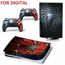 Spider Man Decal Skin Vinyl Sticker For PS5 Controller Playstation5 Console Case