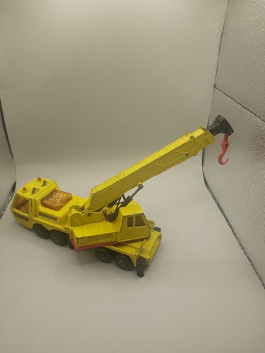 Matchbox Superkings LAING K-12 Hercules Mobile Crane Die-cast 1974 - Picture 11 of 15