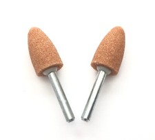 2 pcs Dremel Rotary Tool Accessory Grinding Stone Aluminum Oxide 3/8" 952