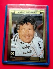 MARIO ANDRETTI 1990 Action Packed PROTOTYPE TEST CARD 🏁🏎 NEVER SOLD VERY RARE!