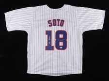 Geovany Soto Signed Chicago Cubs Jersey Inscribed 