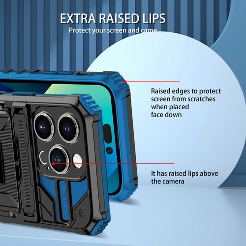 Funda con clip para cinturón de alta resistencia para iPhone 15 Pro Max 14 13 12 11 XS XR 8 Plus - Imagen 15 de 94