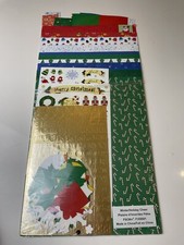 Winter Holiday Christmas Scrapbooking Paper Sticker Die Cuts Bundle