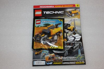 Lego Technic 2/2025 Magazine COMICS + Combine Harvester NEW SEALED