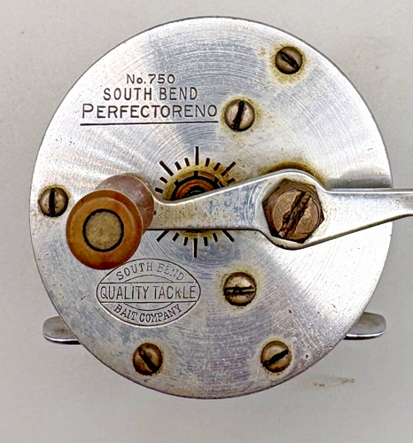 South Bend Perfectoreno No. 750 Vintage Fishing Reel - Picture 6 of 6