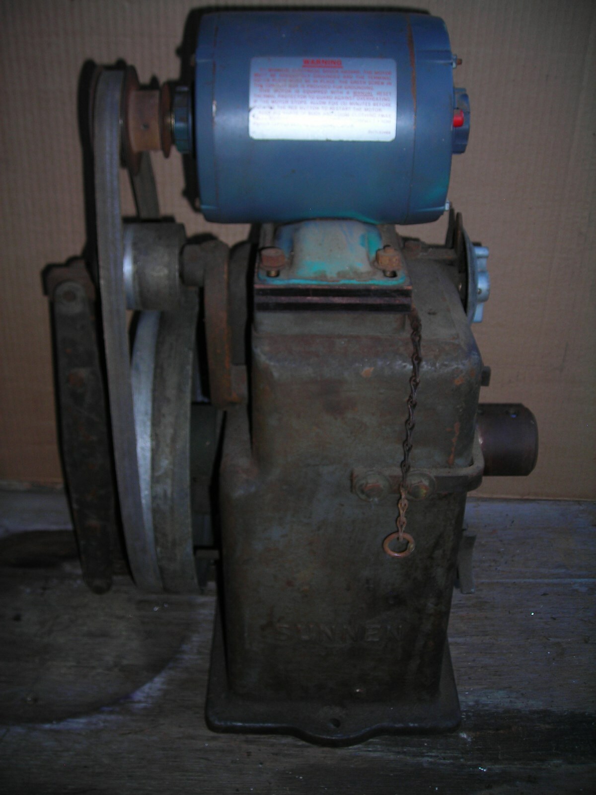 SUNNEN HONE BENCH TOP HORIZONTAL PISTON & ROD GRINDER HONING MACHINE