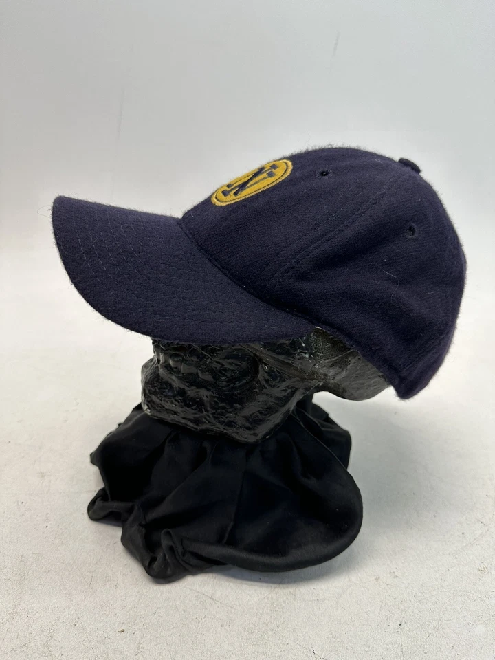 University Of Northern Iowa Panthers Vintage Snapback Hat Cap Felt USA Made - Image 4 of 4