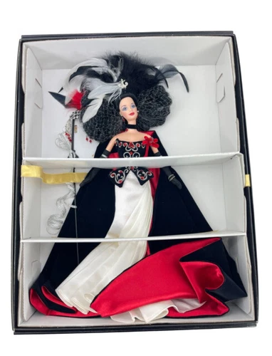 New In Box Vintage 1997 Barbie Doll Masquerade Gala Collection Illusion NRFB 1st