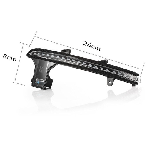 Dynamic Turn Signal LED Side Mirror Indicator Blinker Lights For Mazda CX-5 CX-8 - Picture 4 of 8