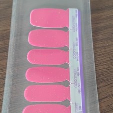 Color Street Pink Glitter Nail Strips Peel Of...