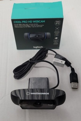 Logitech C920s Pro HD Webcam Open Box - Missing Shutter