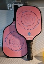USA APPROVED PICKLEBALL SET OF 2 PADDLES, 4 BALLS in CARRY CASE. NEW. Sports.