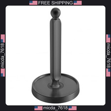 Stainless Steel Paper Towel Holder Countertop with One-Hand Tear