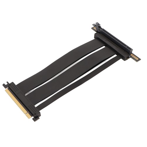 Graphics Card Extension Cable PCIE 4.0 X16 Riser Cable 90° High Speed Flexibl CB - Afbeelding 2 van 23