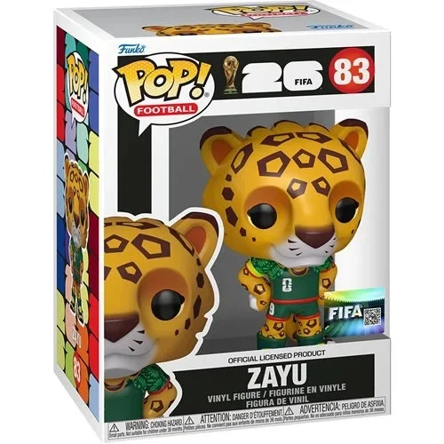 Funko POP! FIFA World Cup 2026 Mascots Mexico Zayu Vinyl Figure #83 - In Hand NM
