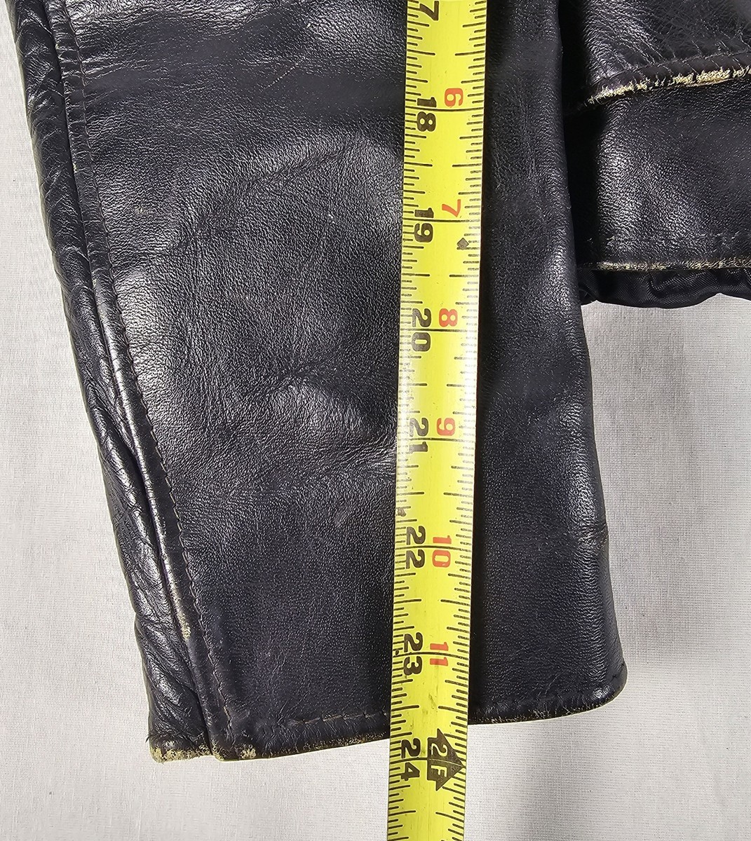 Vintage Early 80s SCHOTT Motorcycle Leather Jacket ~ Rare Unique