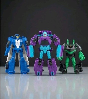 Lot Of 3 Transformers. Used. Some wheels are missing.