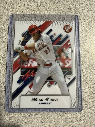 Topps Pristine 2025 Mike Trout #118 Los Angeles Angels MLB Baseball Card