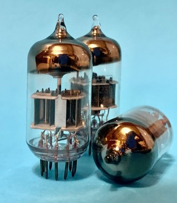 Lot Of 11 6N23P 6Н23П E88CC ECC868 Voskhod and Reflector Tubes Double triode Use
