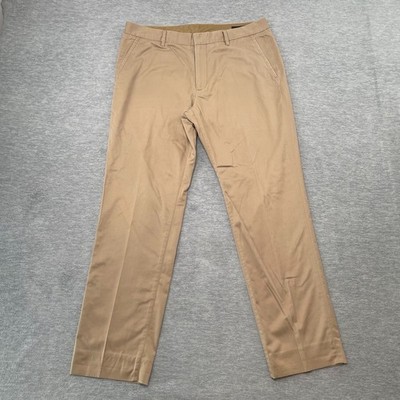 Bonobos Pants Men 35x32 Brown Thursday Weekday Warrior Stretch Athletic Chino