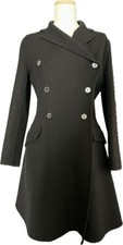 Christian Dior black cashmere coat