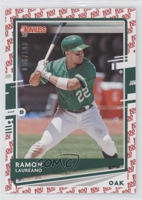 2020 Panini Donruss One Hundred 96/100 Ramon Laureano #179 02pq