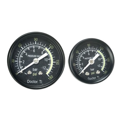 High Accuracy Pressure Instrument For Pneumatic Systems Steel Build Industrial