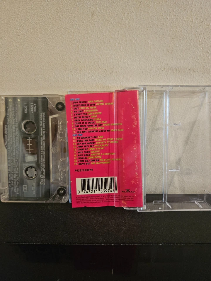 HIT MACHINE '93 Various Artists 1993 CASSETTE TAPE POP ROCK FAITH NO MORE - Image 2 of 4